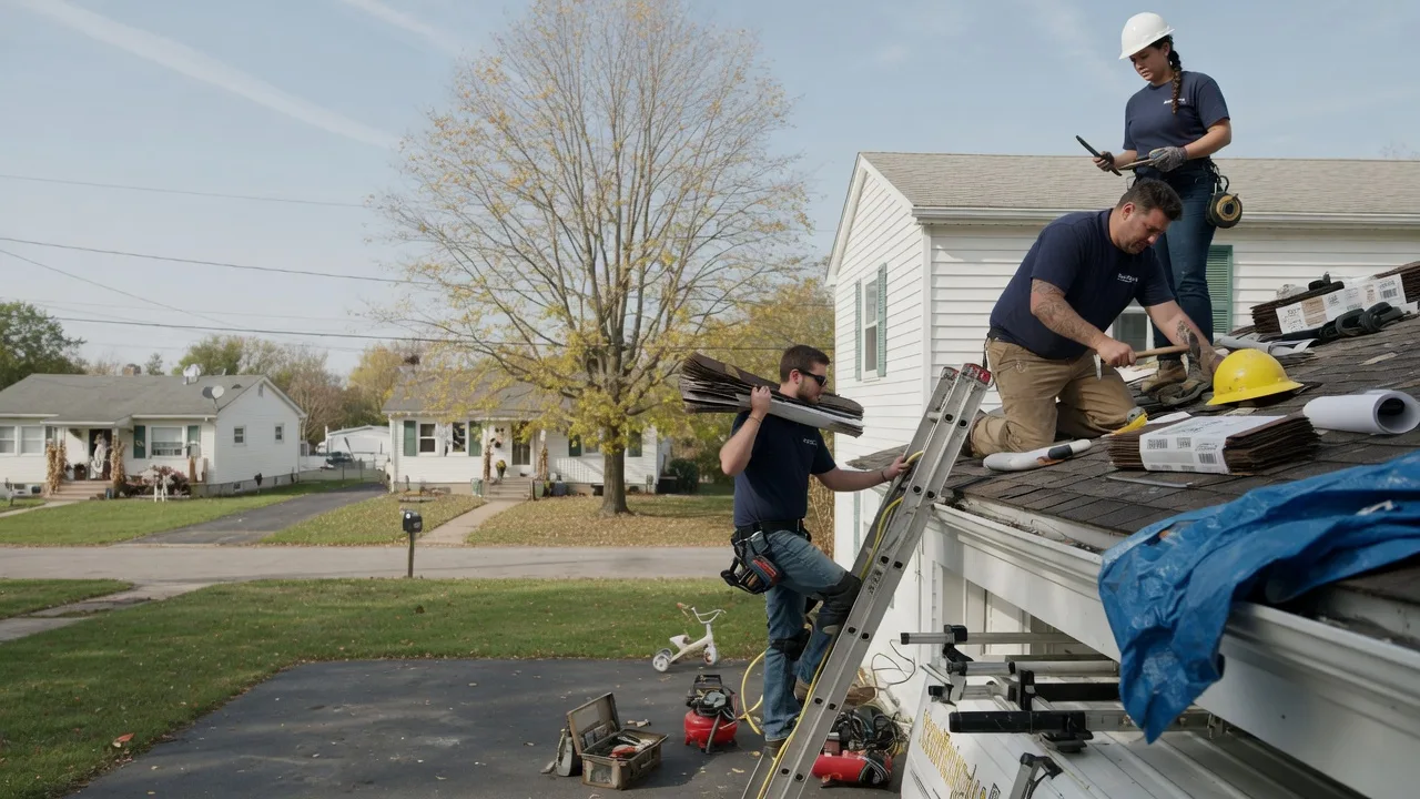 Local Roofing Contractors in Flat Rock, IL near me